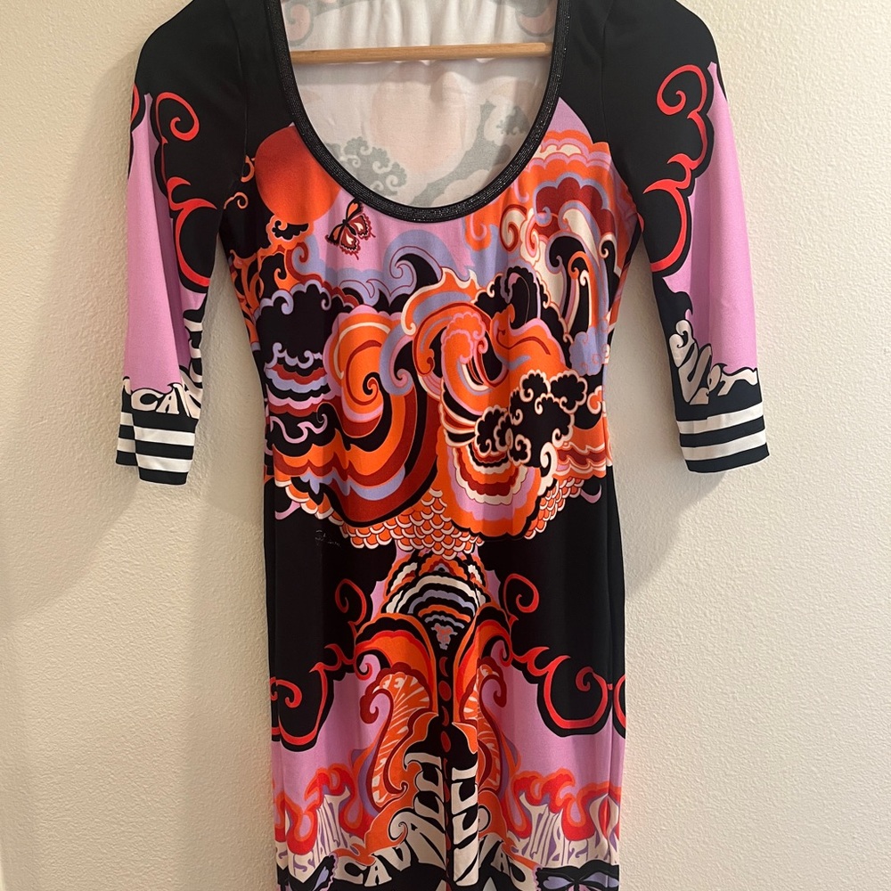 Just Cavalli Colorful Abstract Women's Dress / Top